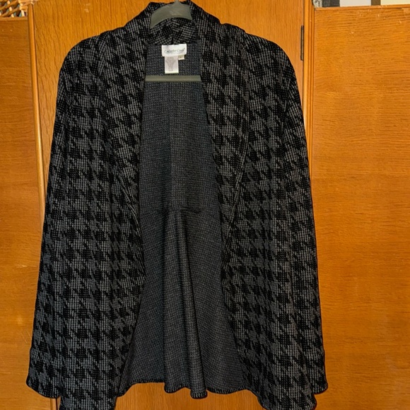 Coldwater Creek shawl collar jacket. Sweater like material. - Picture 1 of 5